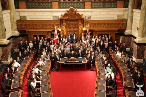 Young leaders: fresh faces gather at the BC Legislature for annual youth parliament