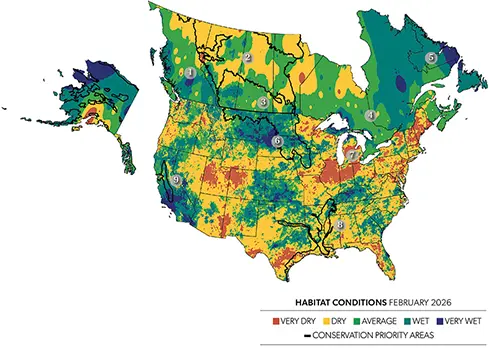 2026 Early Spring Waterfowl Habitat Outlook