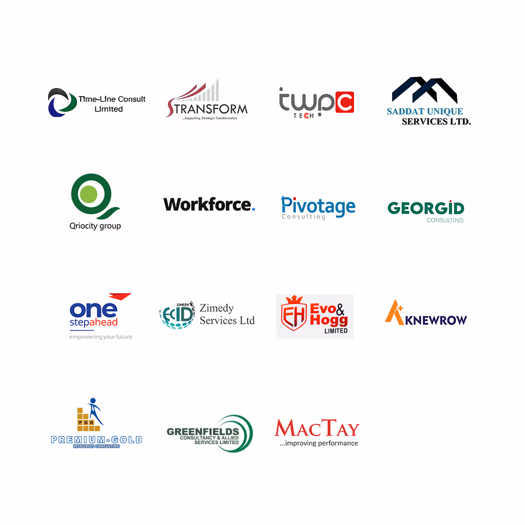PASGA Cluster Consultant Logos