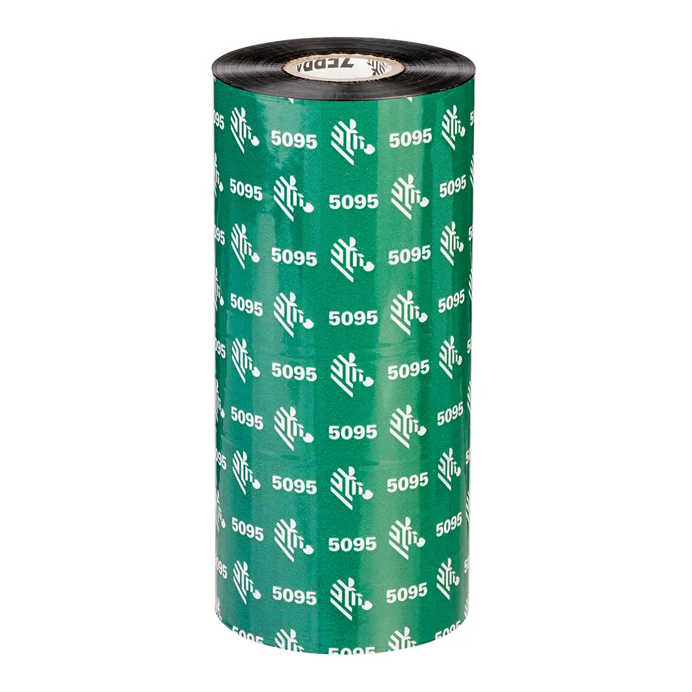 05095BK08945 - Zebra 5095 Performance Resin 89mm x 450m Thermal Transfer Ribbon