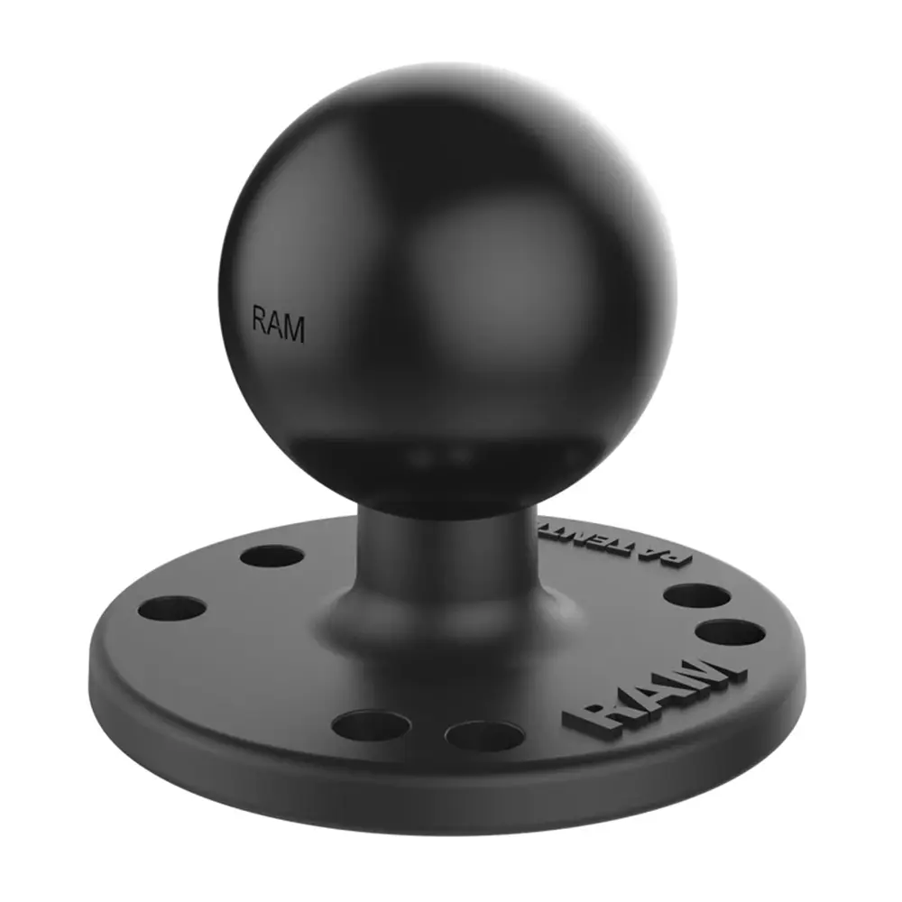 RAM-202U - RAM Round Plate with Ball - C Size