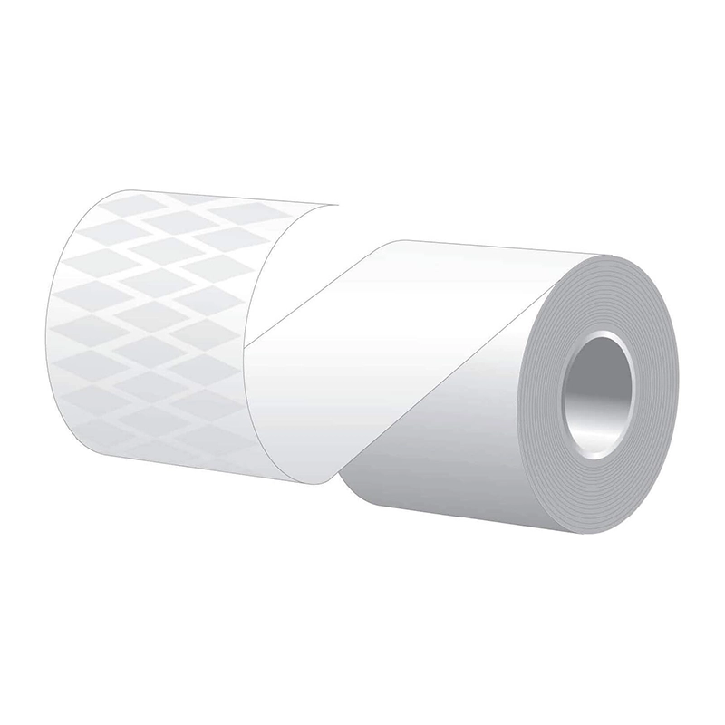 MS012 - MAXStick 80mm x 52m Direct Thermal Linerless Label - Diamond Pattern Adhesive
