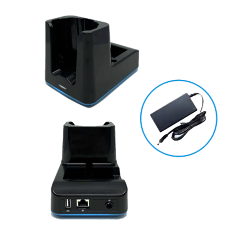 5000-900140G - Unitech HT730 Plus Single Slot Ethernet Cradle