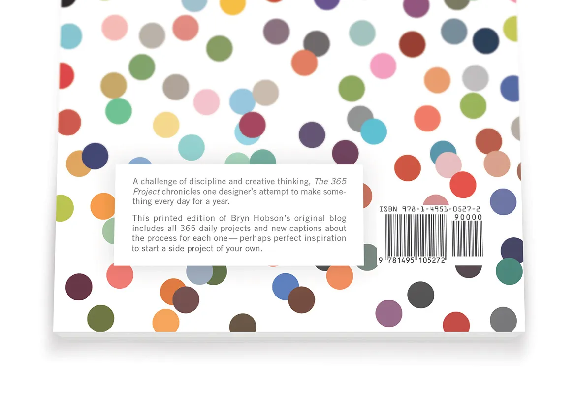 The 365 Project back cover