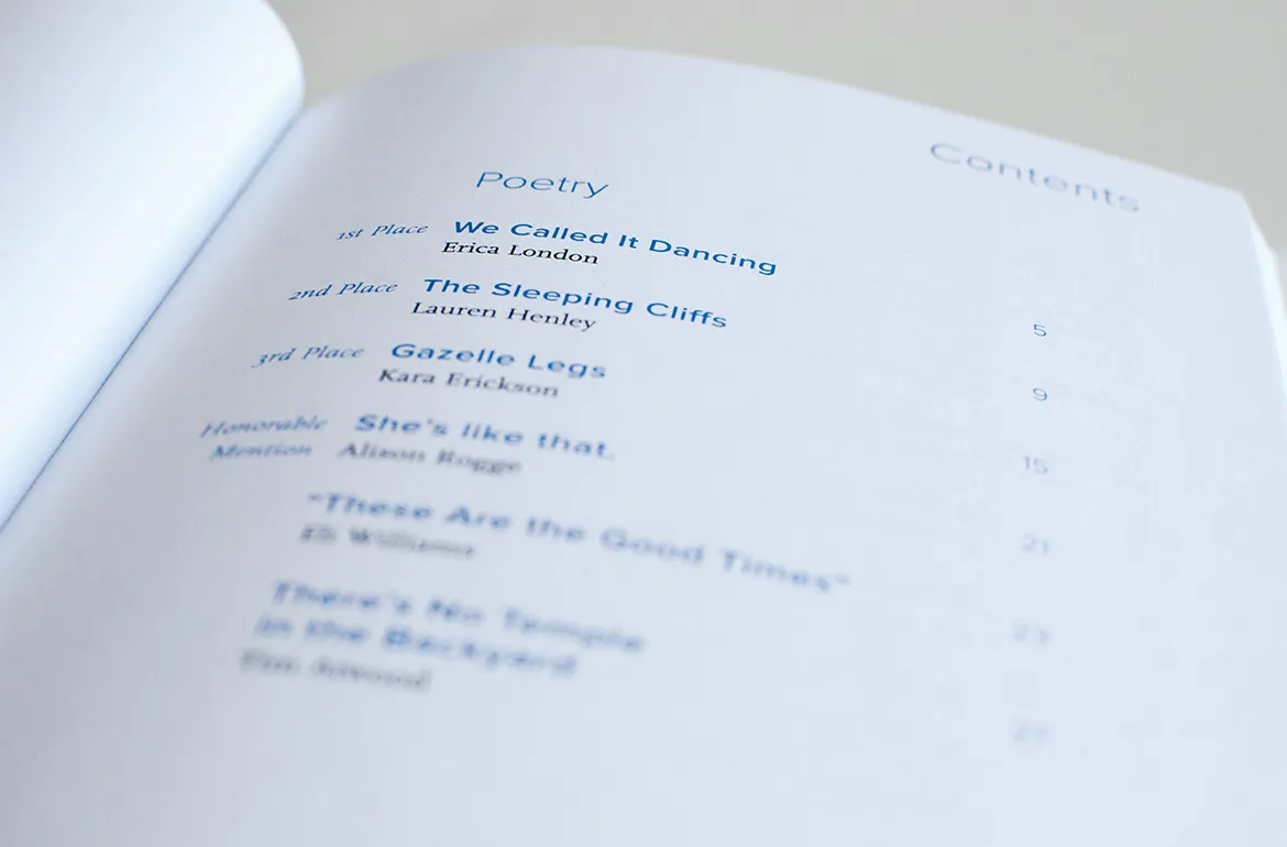 Table of contents