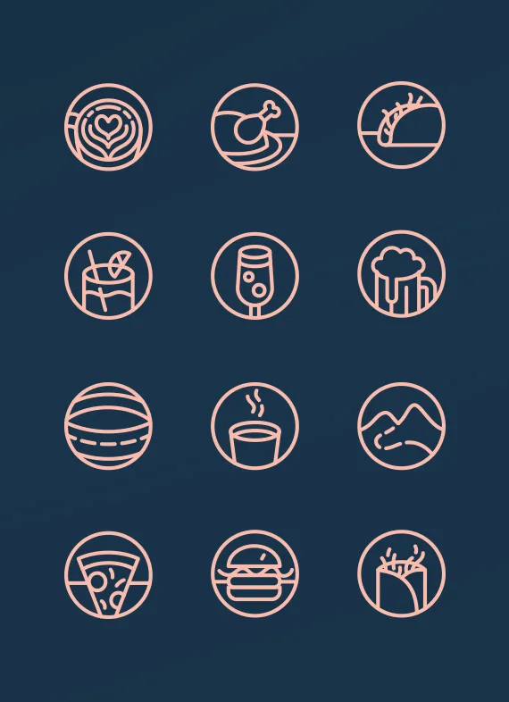 Custom icon set