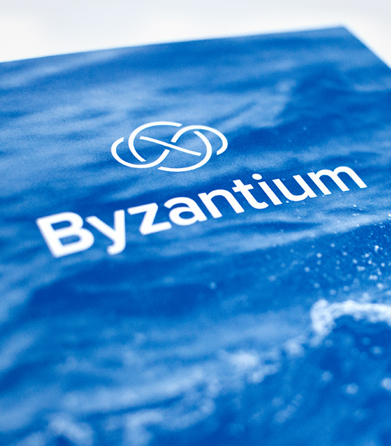 Byzantium Journal book design
