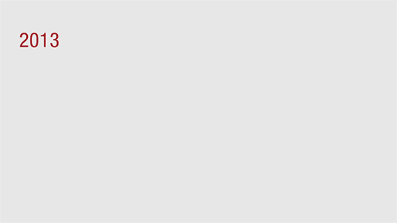 Animated statistics from 2013