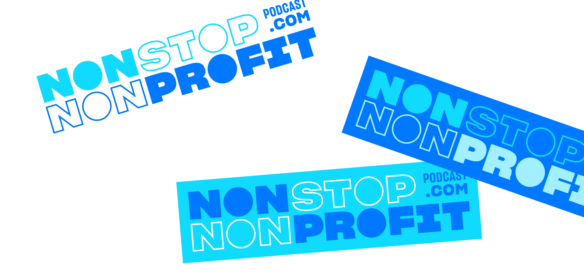 Nonstop Nonprofit Podcast stickers