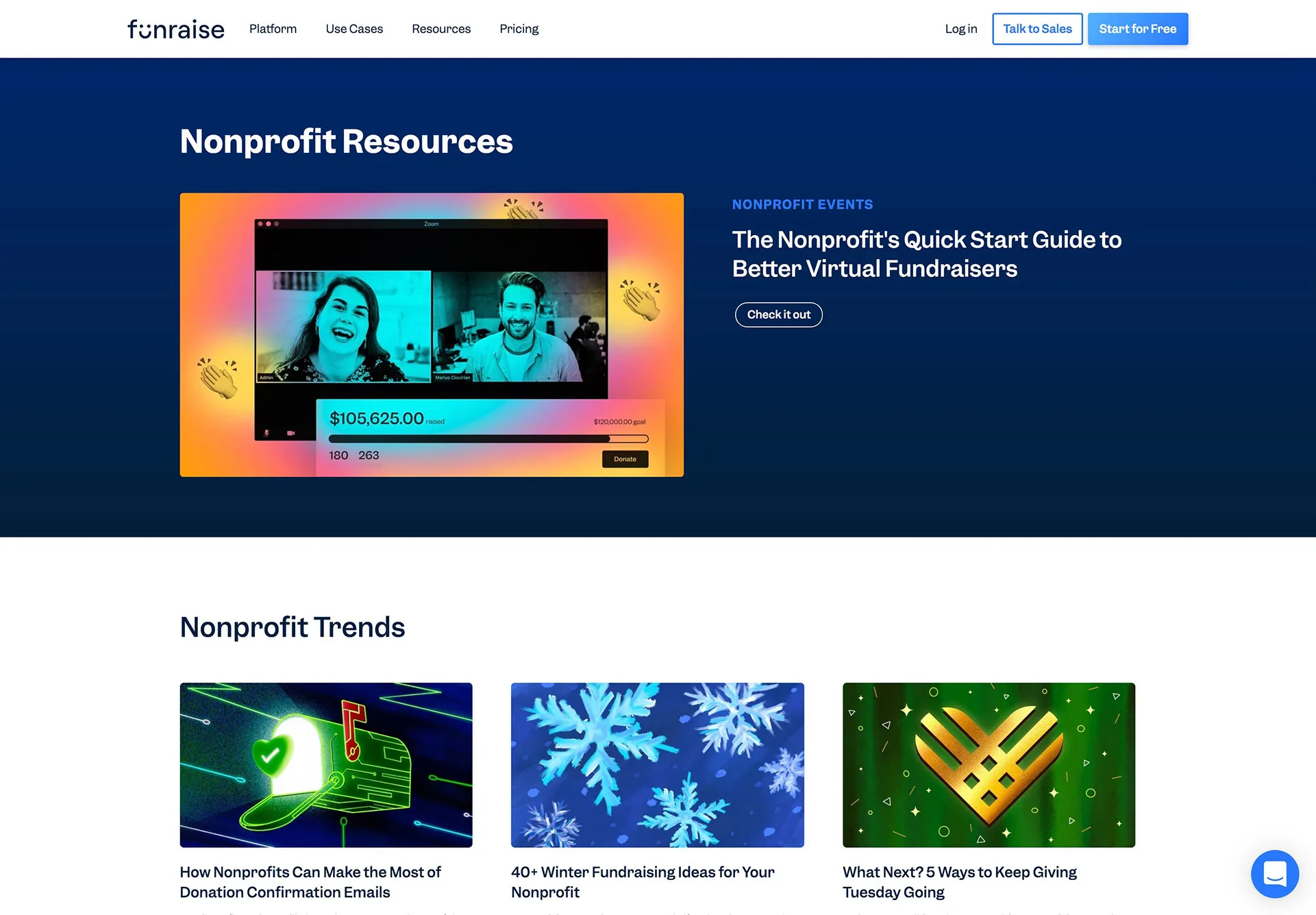 Funraise Blog: nonprofit resources