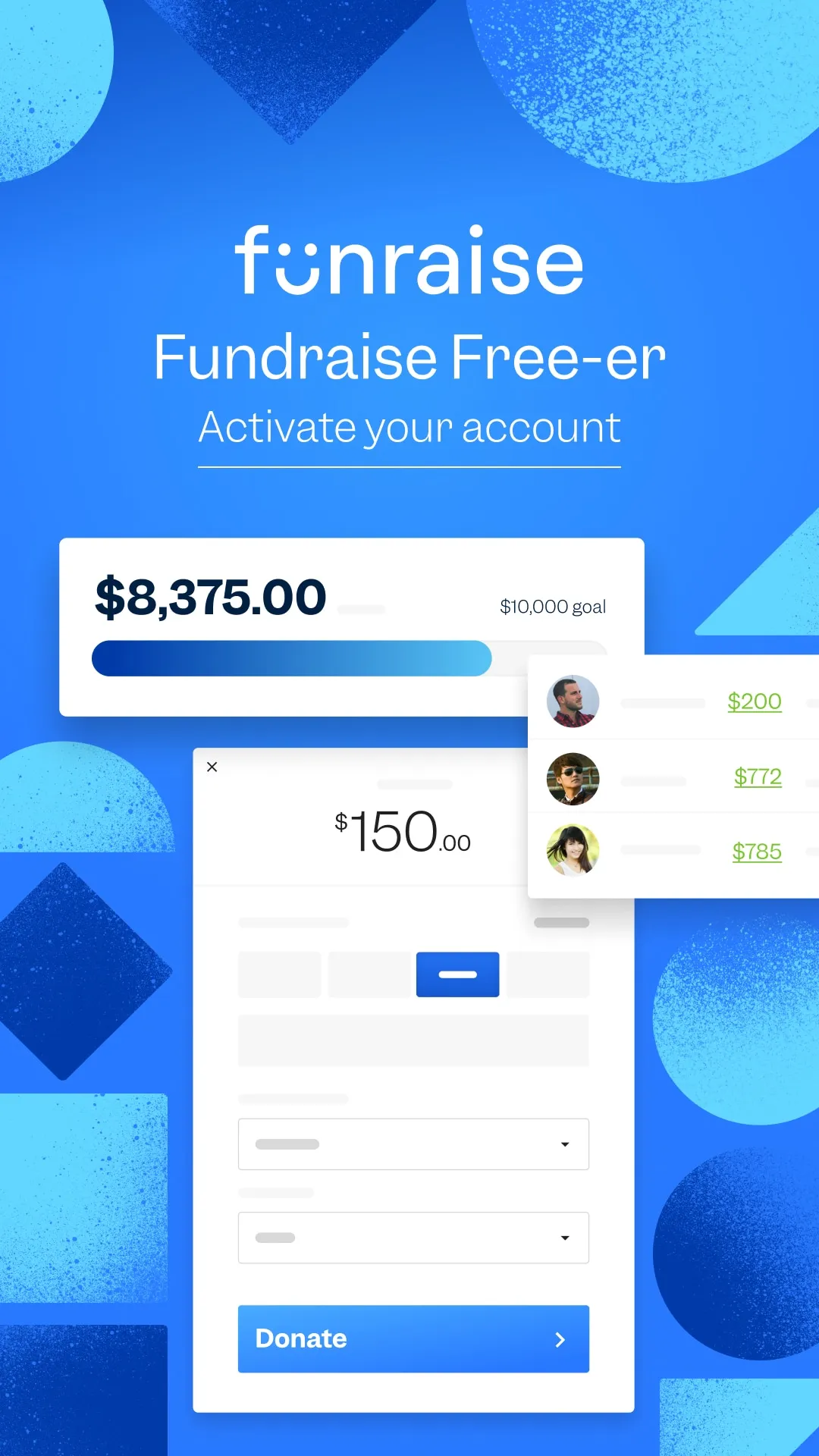 Funraise social story ad