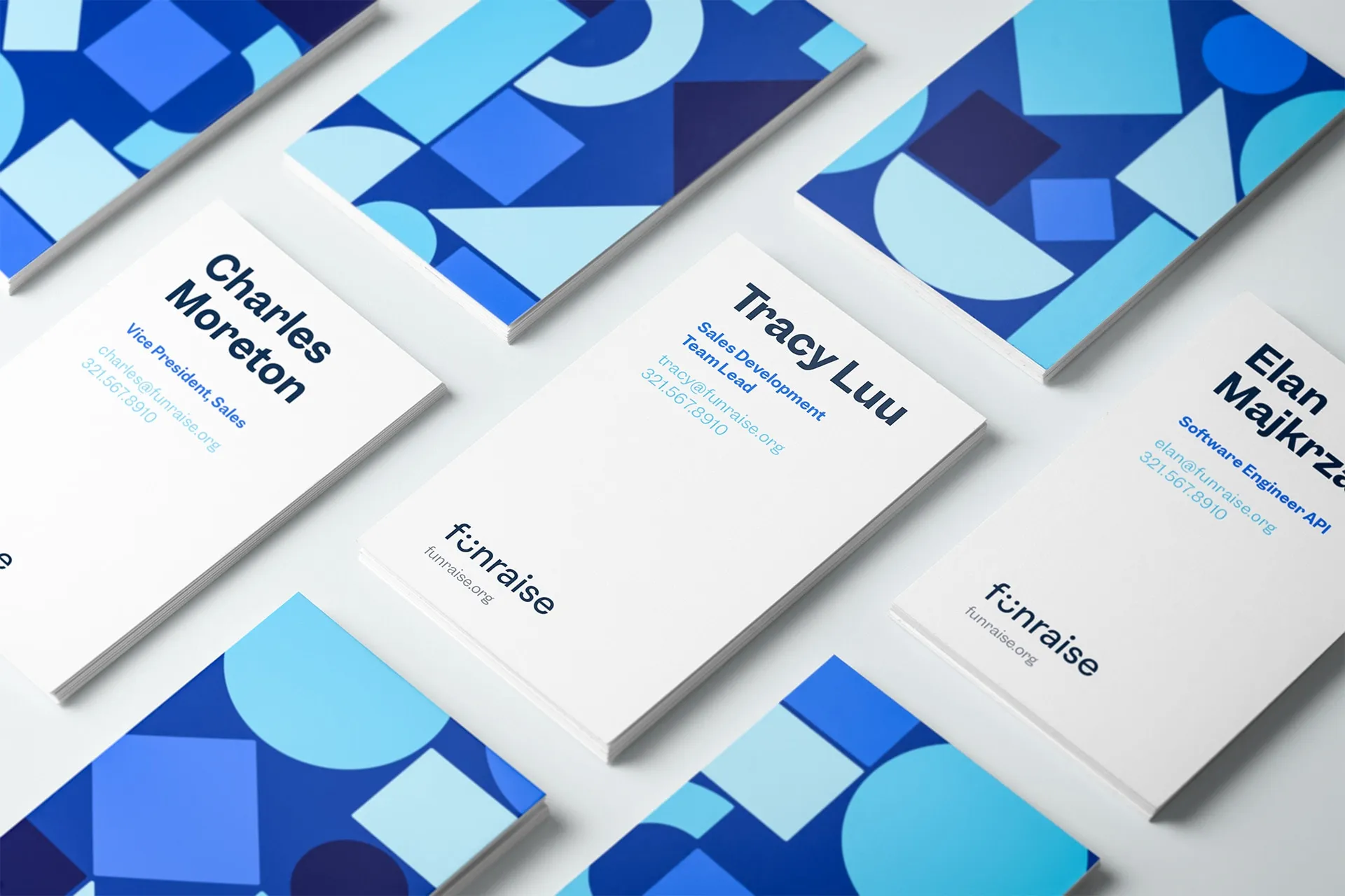 Funraise business cards