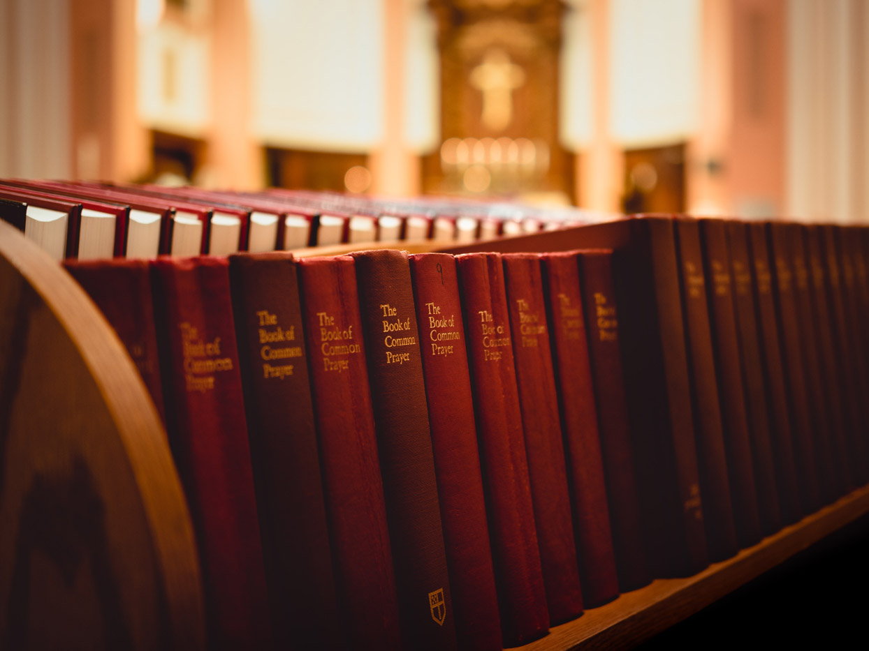 Stand with books 
