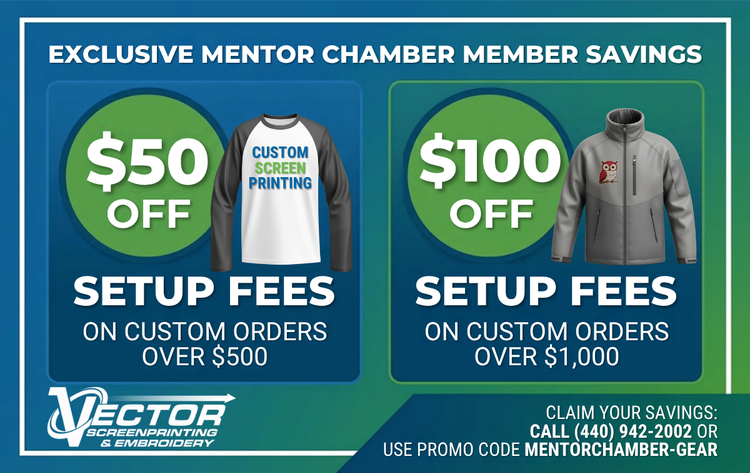Vector Fall Promo with Mentor Chamber of Commerce