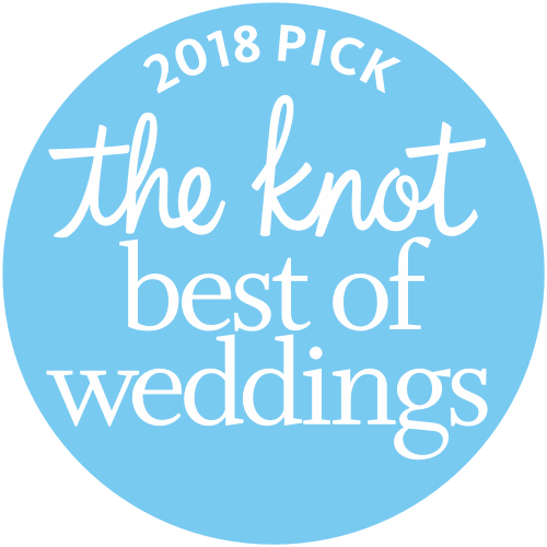 2018 Award from The Knot for Best of Weddings