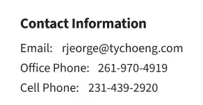 contact info profile card