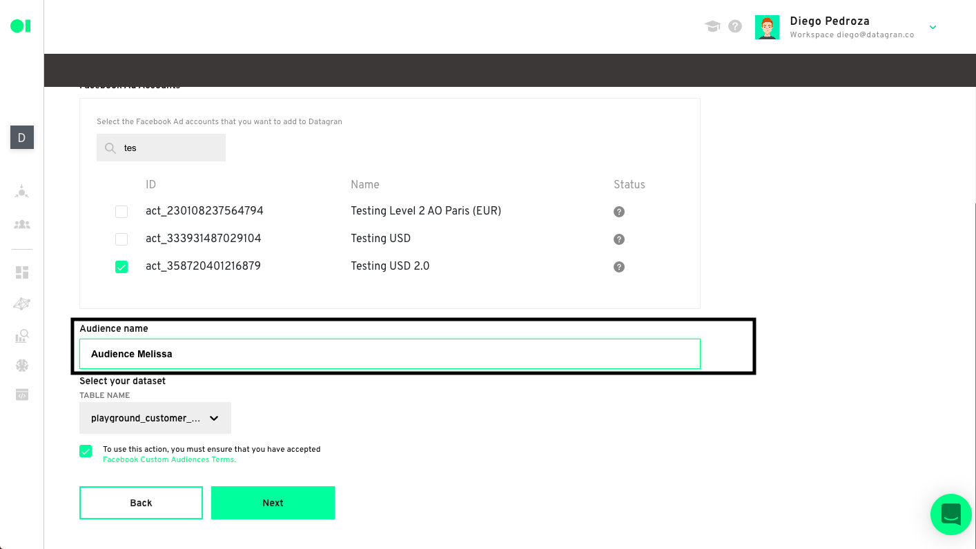 A data workflow dashboard.