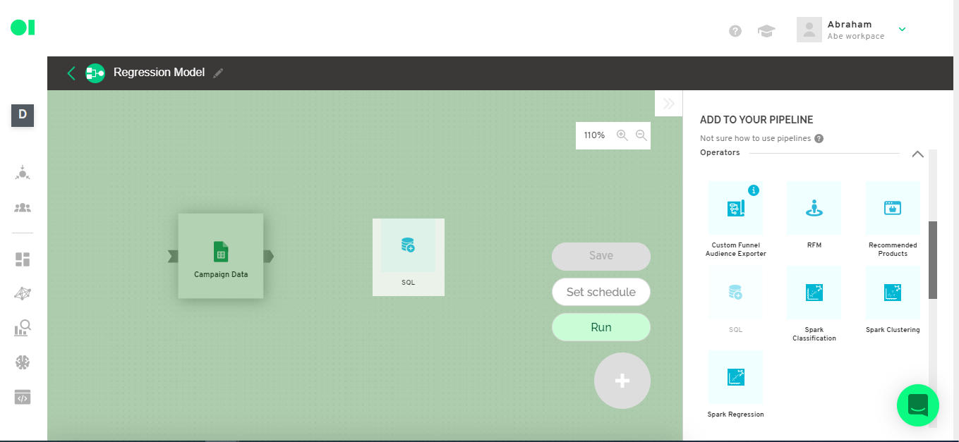 A data pipeline dashboard