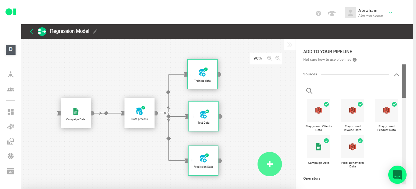 A data pipeline dashboard