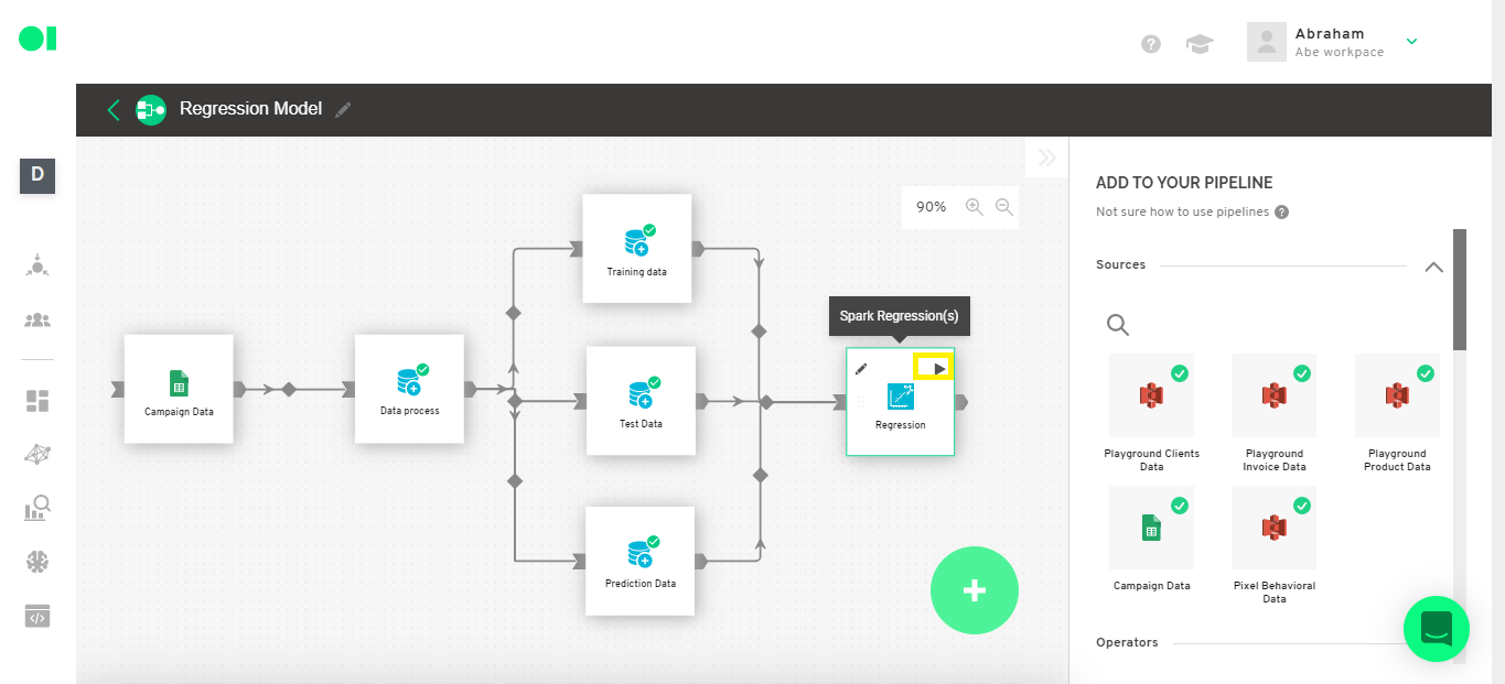 A data pipeline dashboard