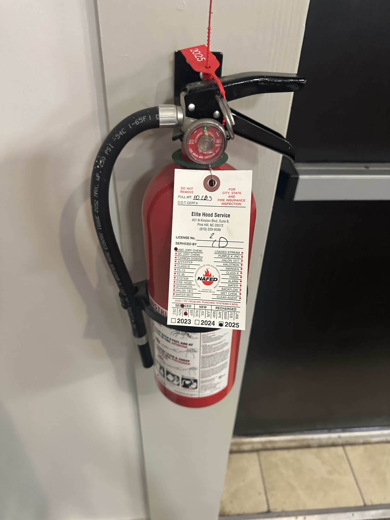Fire Extinguisher Service in Fayetteville, NC