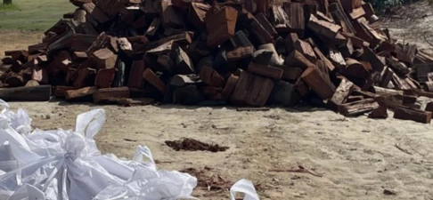 Piles of firewood from Lumberjack WA in Perth