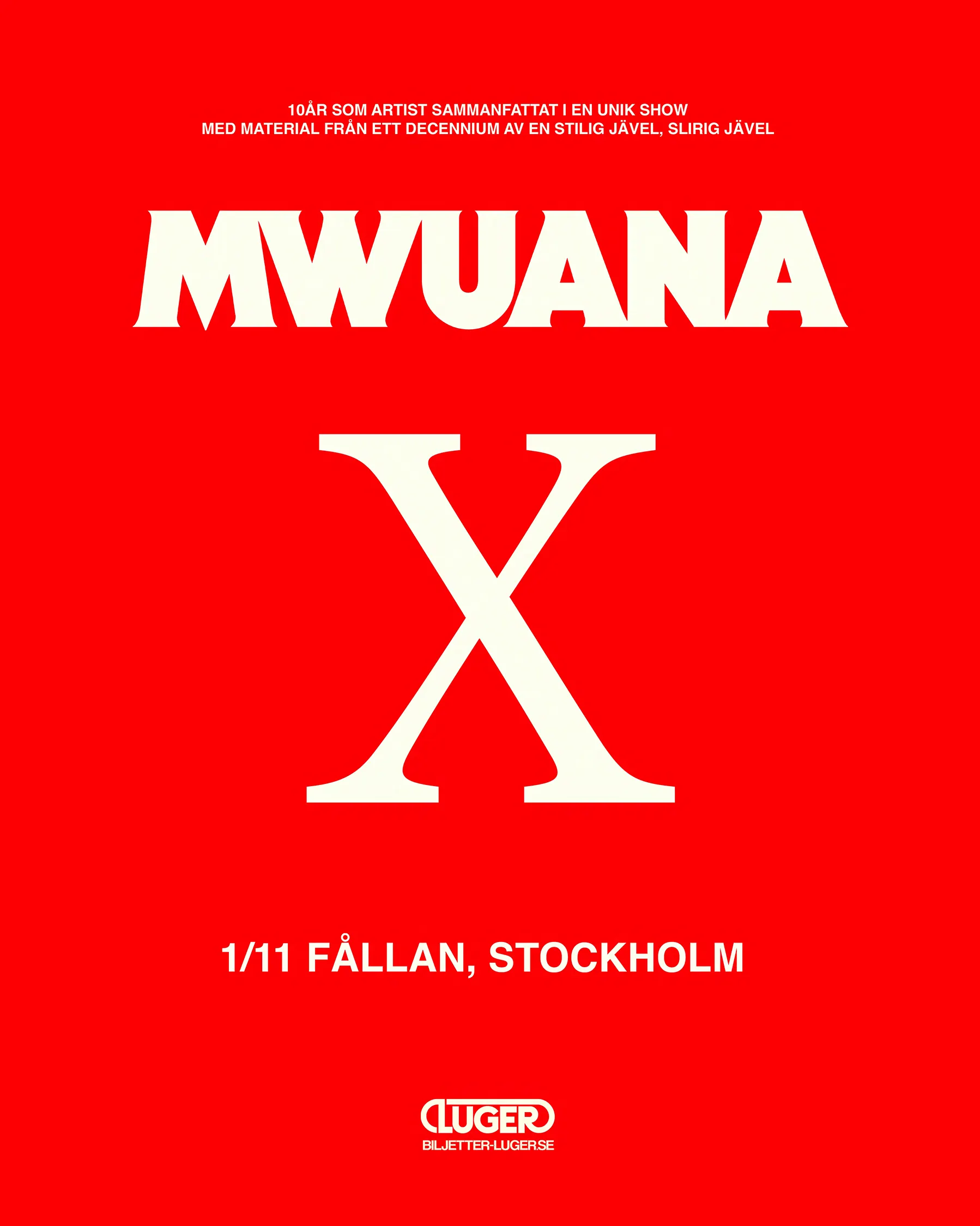 Konsert med MWUANA på Fållan den 1 november 2025