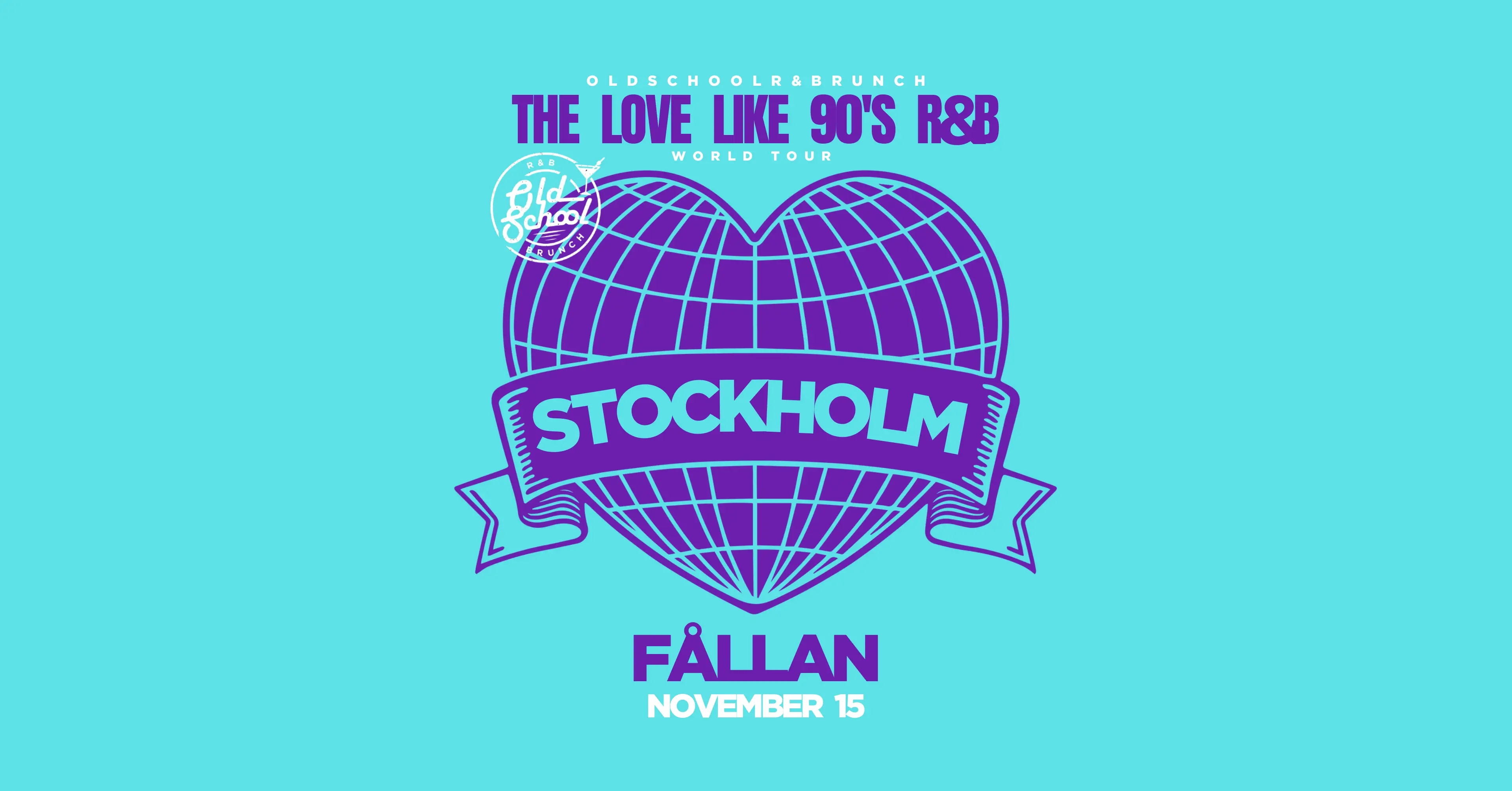 Old School R&B Brunch på Fållan den 15 november 2025