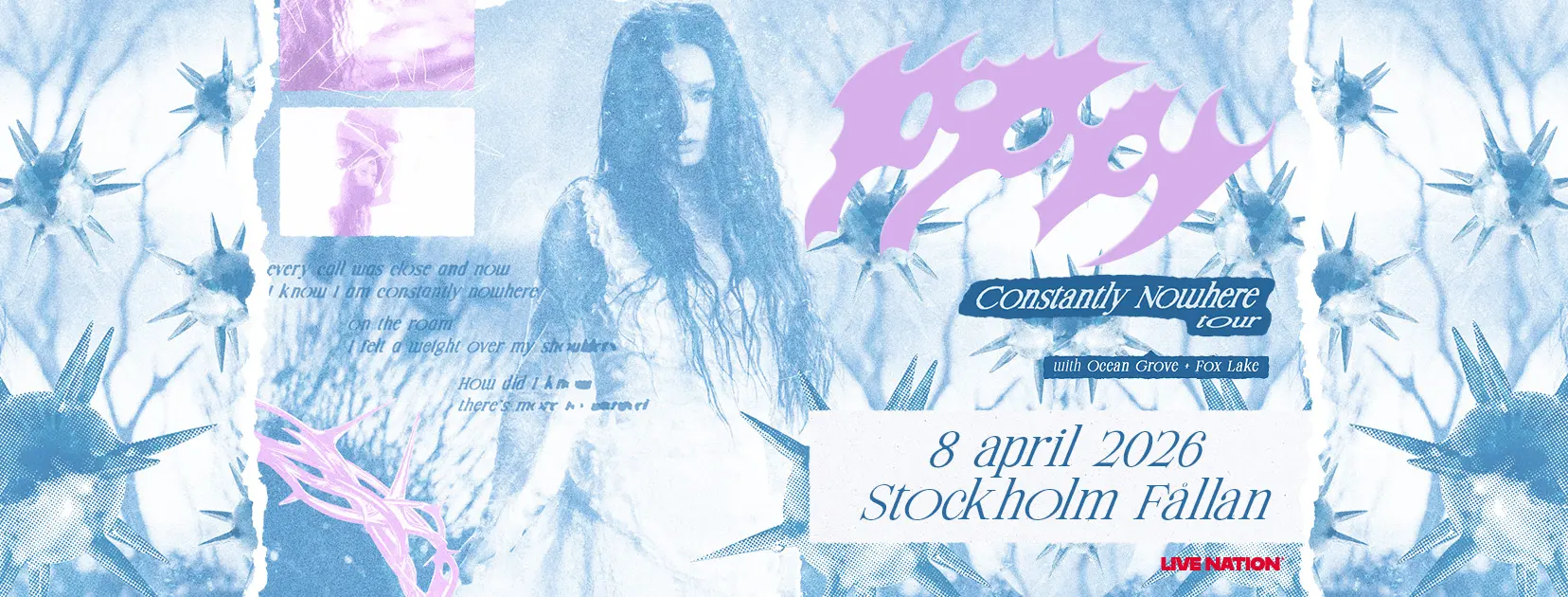 Konsert med Poppy på Fållan den 8 april 2026