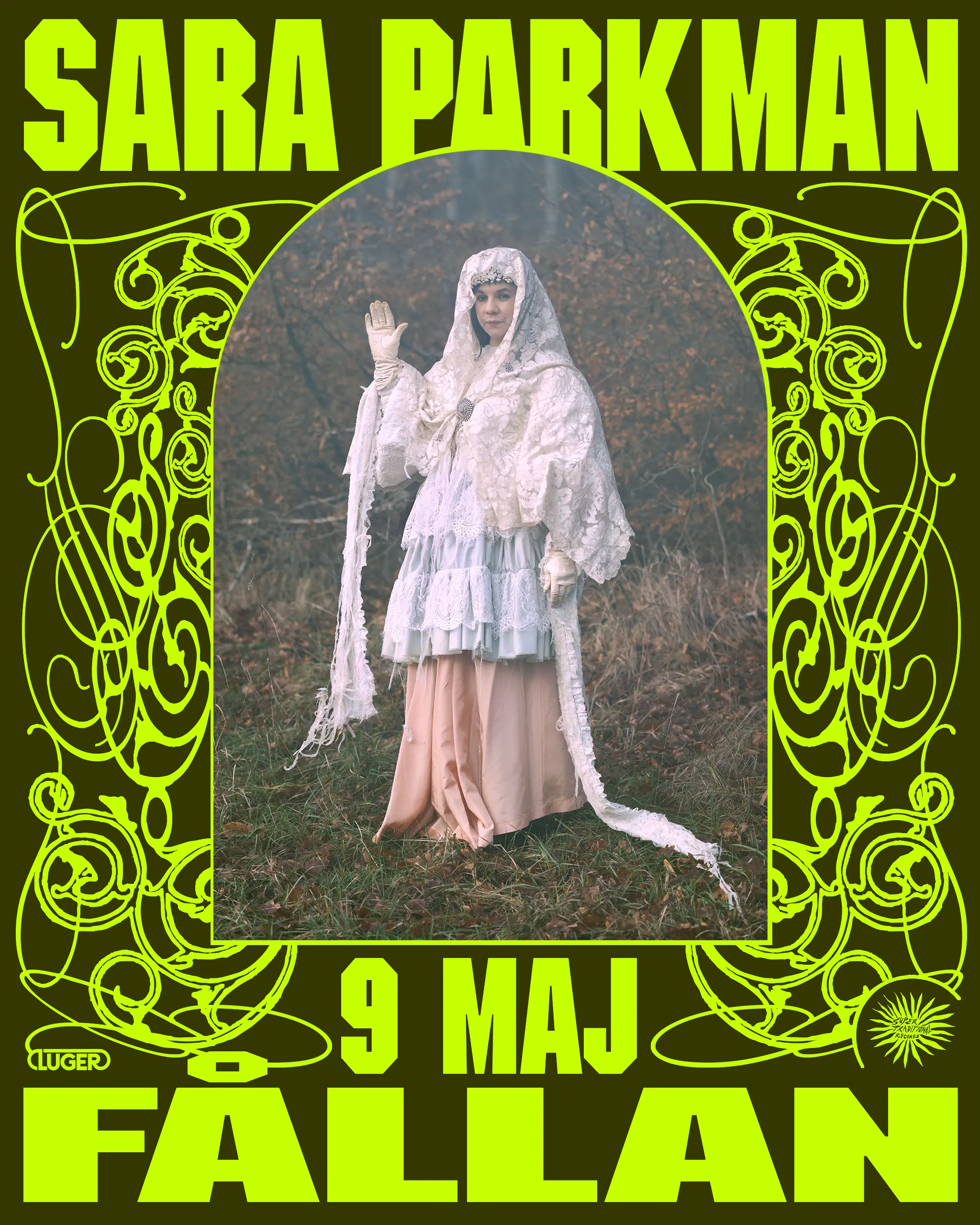 Konsert med Sara Parkman på Fållan den 9 maj