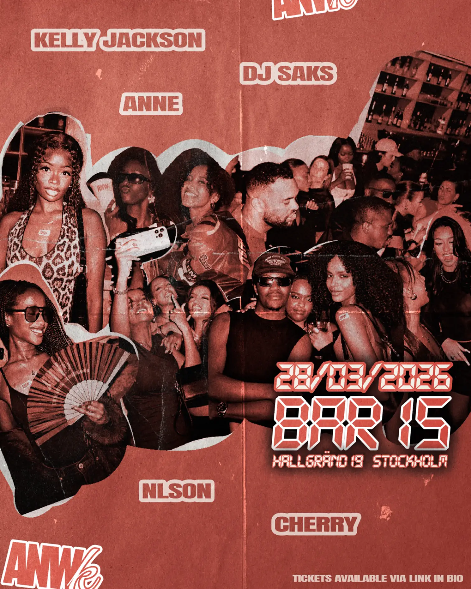 A night with Kelly nattklubb på BAR15 Fållan Distriktfem i Slakthusområdet Stockholm