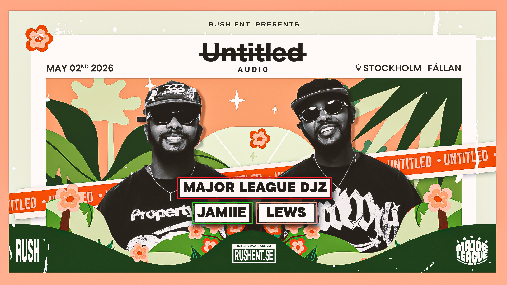 UNTITLED Presents: Major League DJz, Jamiie, Lews
