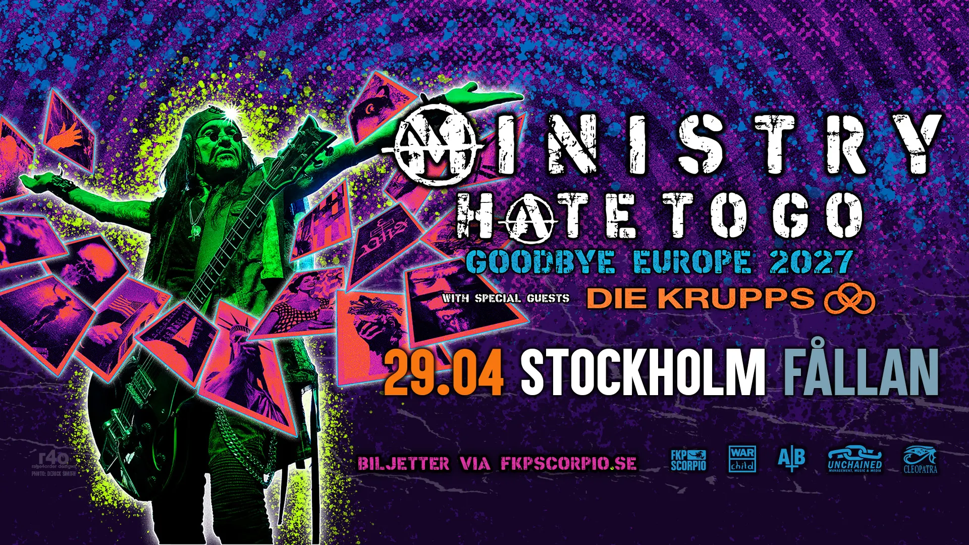 Ministry konsert Fållan. i Stockholm den 29 april 2027