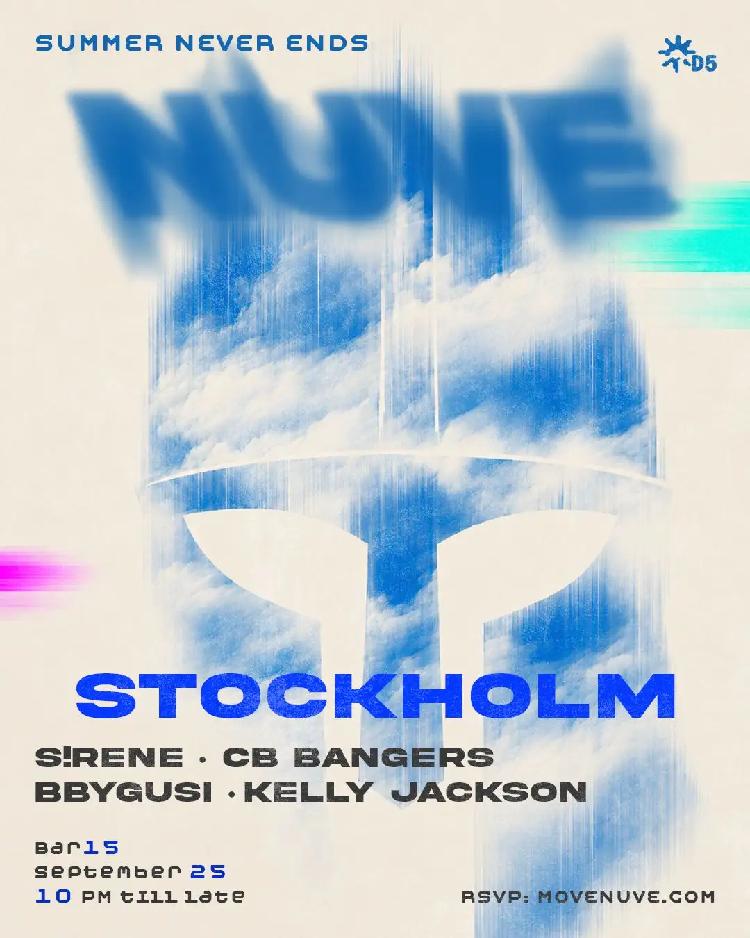Nuvé kommer till Sverige BAR15 den 25 september Slakthusområdet Fållan