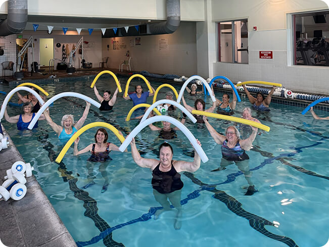 personalized aqua fitness classes in vacaville, ca