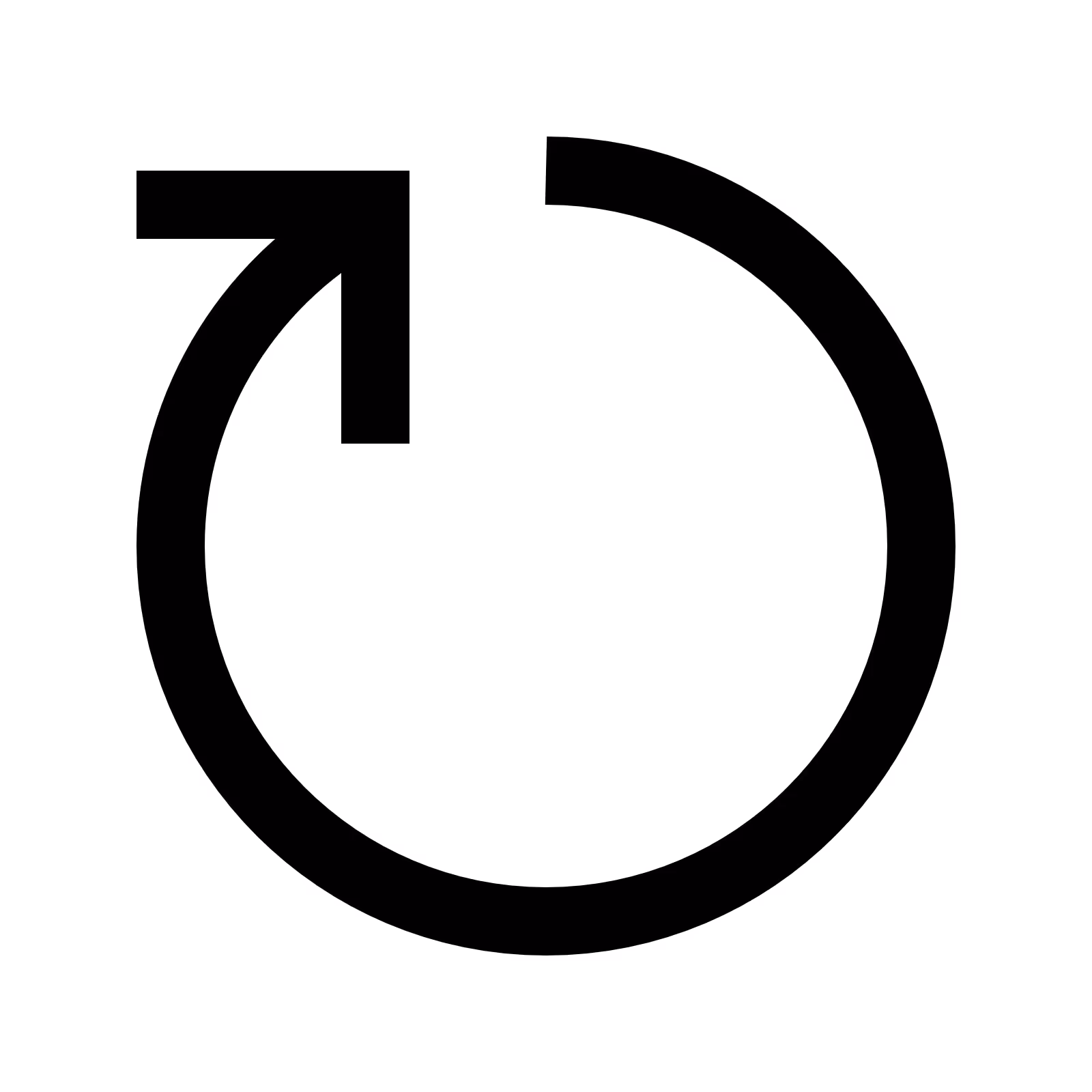 reset icon