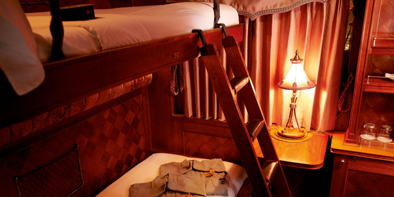 Belmond Eastern & Oriental Express Pullman Cabin