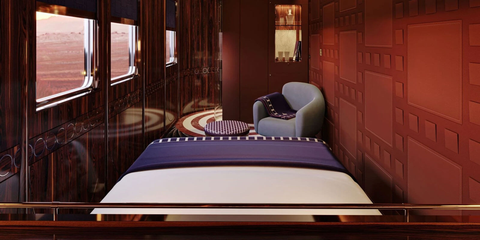 L'Orient Express Bedroom