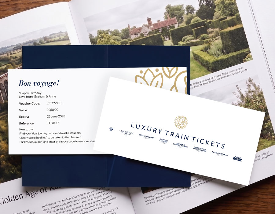 British Pullman Train Journey Gift Vouchers