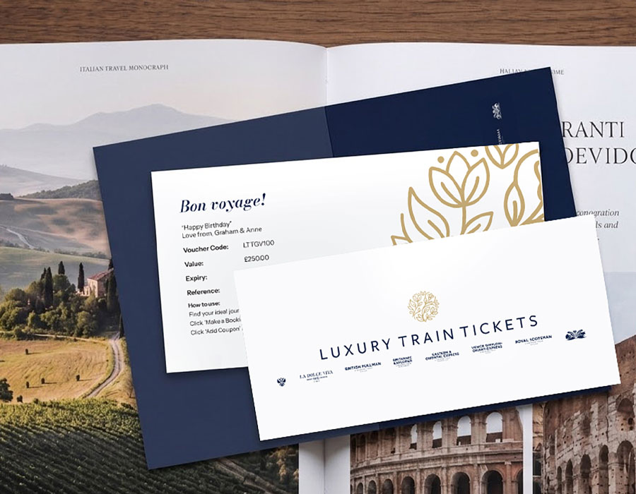 La Dolce Vita Train Journey Gift Vouchers
