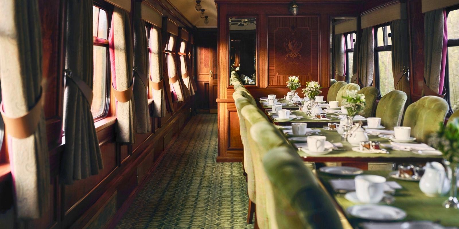 Belmond Royal Scotsman Dining