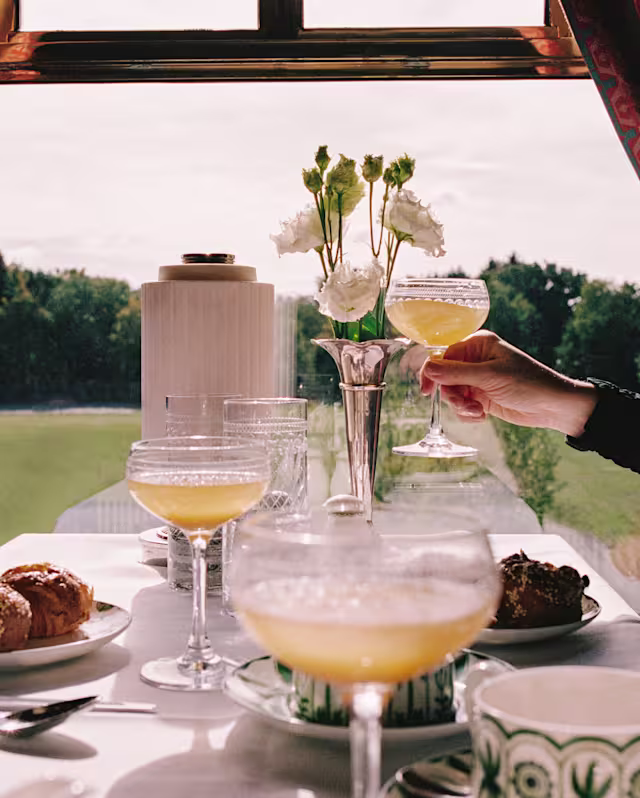 Lunch on the British Pullman