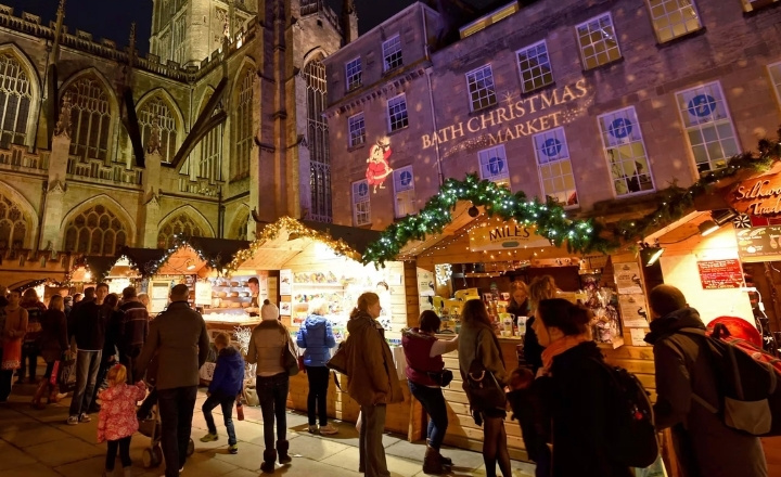 British Pullman Bath at Christmas