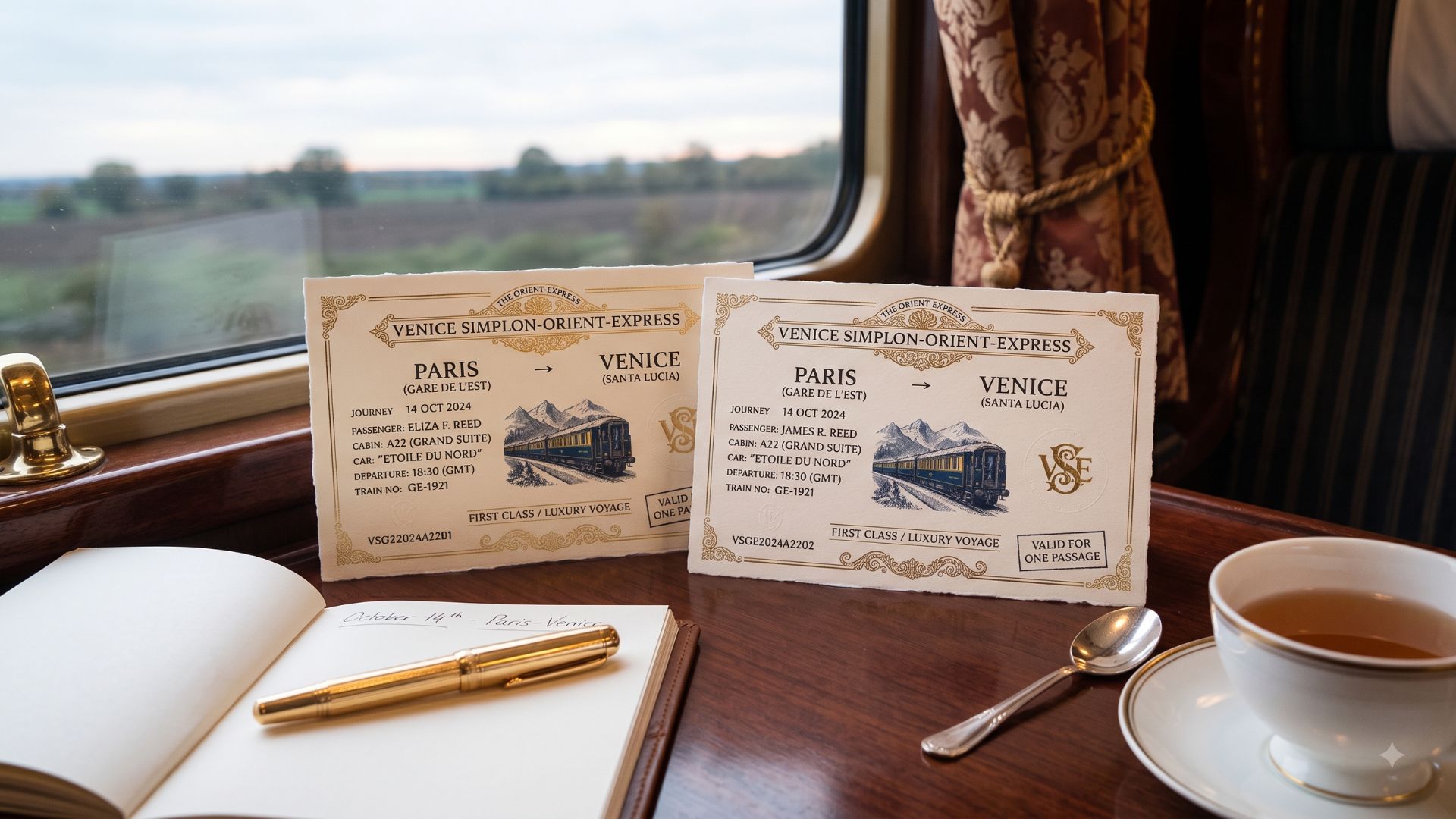Luxury Train Ticket