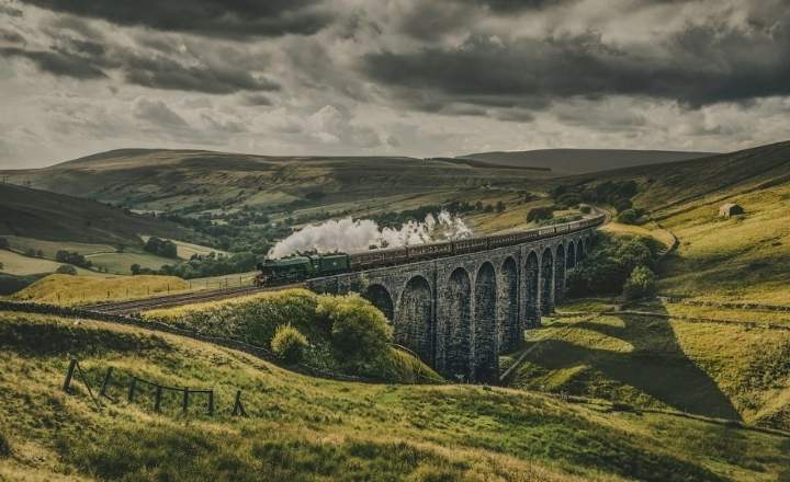 Flying Scotsman Steam Special to The Royal Yacht Britannia