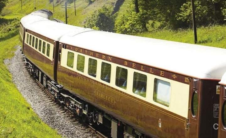 Northern Belle Caernarfon Castle Luxury Train Journey
