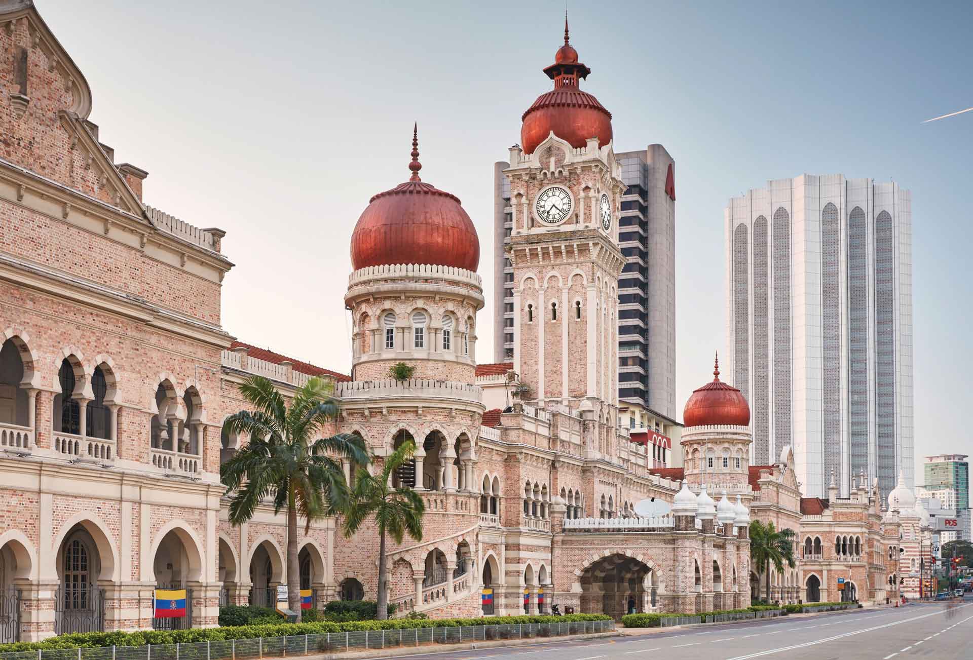 Buildings in Kuala Lumpur.