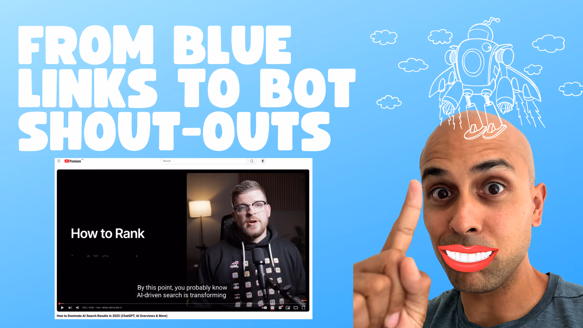 From Blue Links to Bot Shout-Outs