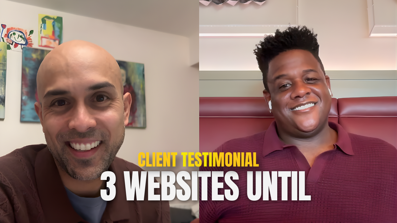 screenshot of website project