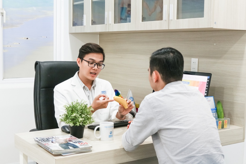 khám bộ phận sinh dục nam tại nam định